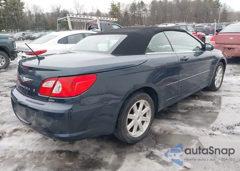2008 Chrysler Sebring Touring из США, поврежденный, VIN 1C3LC55R28N147111